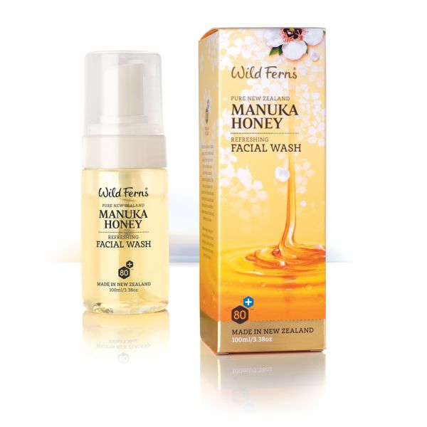 Manuka Honey Facial Wash, Manuka HoneyWild Ferns USA Store